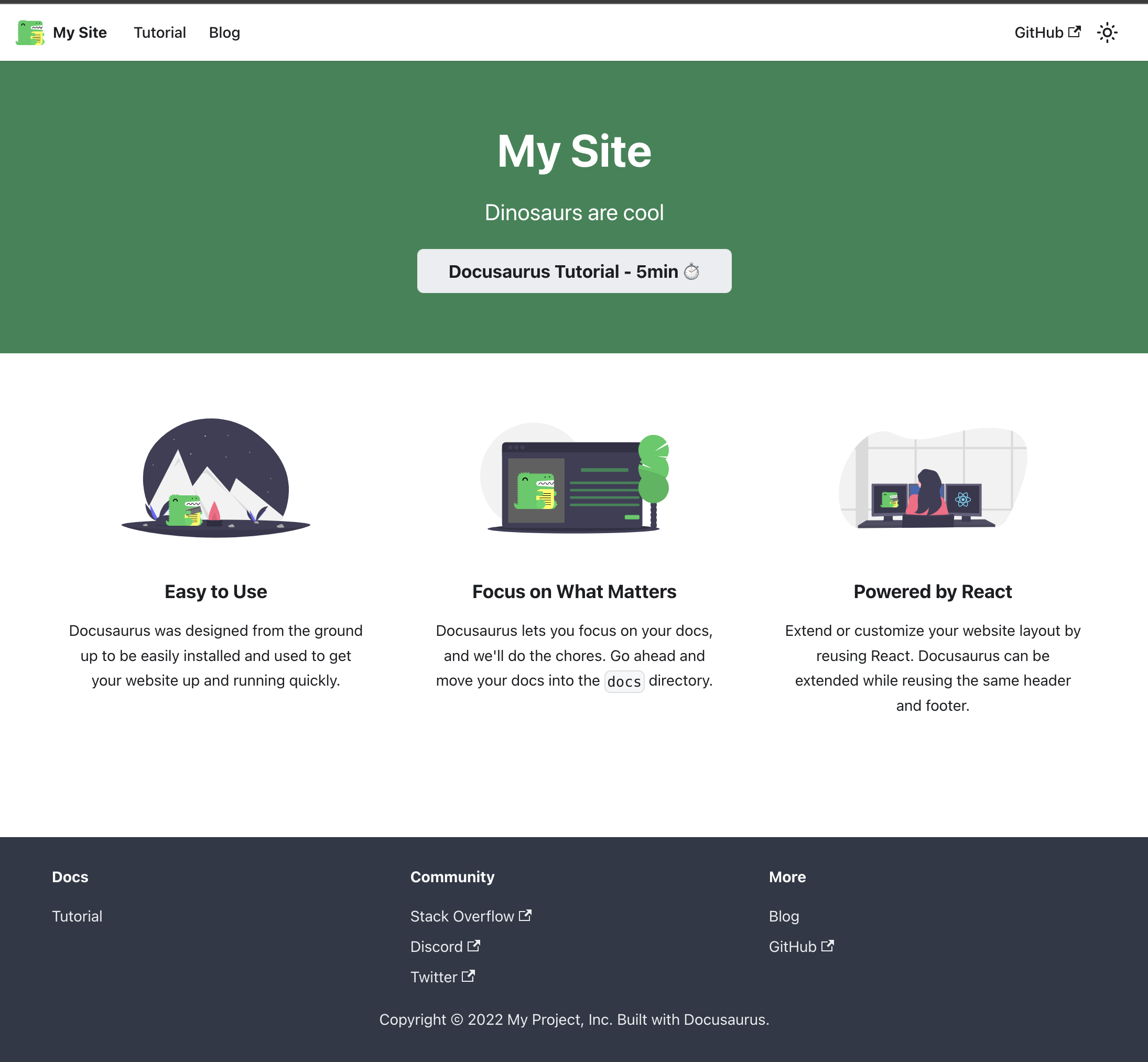 Landing Page